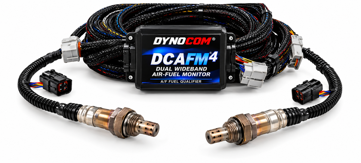 DYNOCOM A/FM4 Dual Wideband Air/Fuel Meter  – Includes two NTK 02 & Y Cable