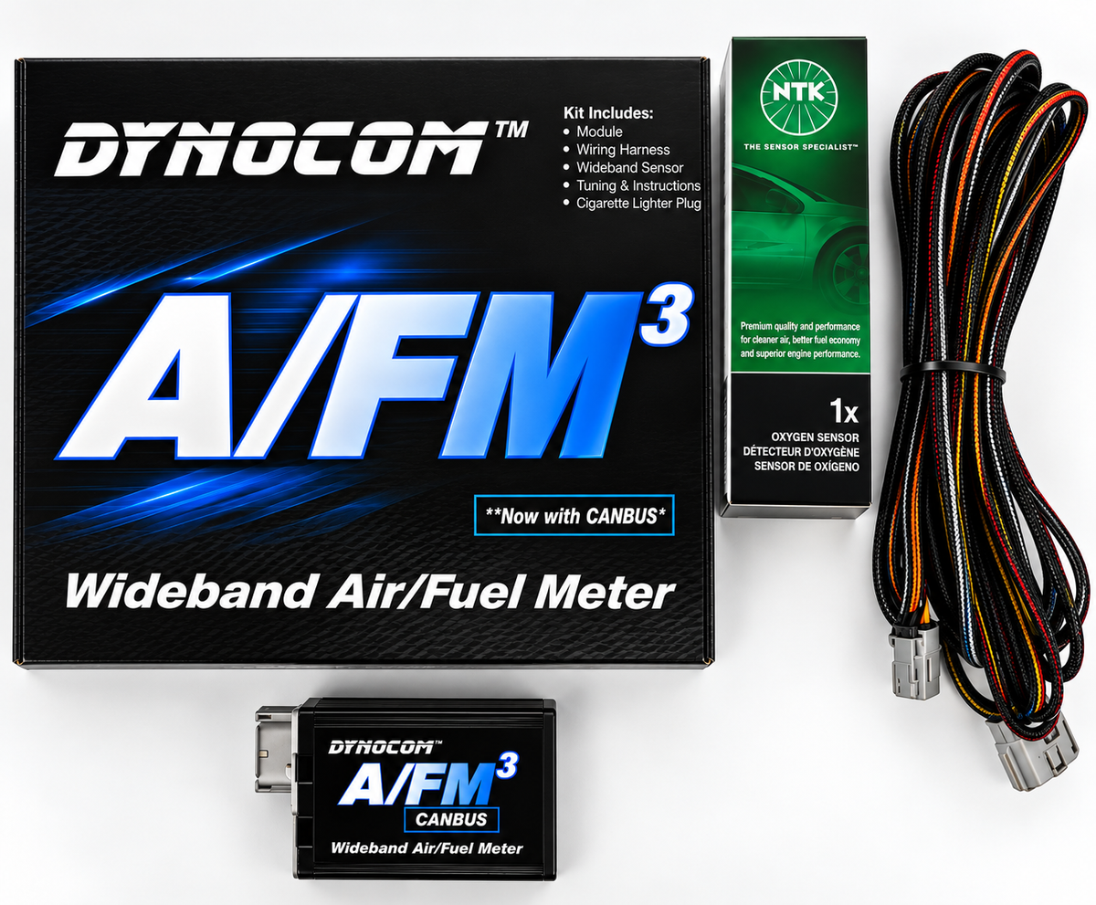 DYNOCOM A/FM3 Wideband Air/Fuel Meter  – Now with CANBUS!