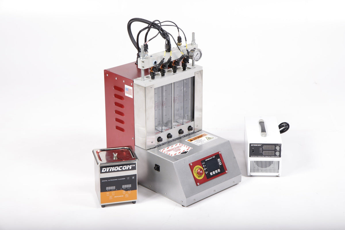 AIC-Mini Injector Test Bench side view